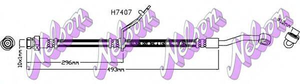 BROVEX-NELSON H7407 Тормозной шланг