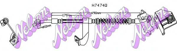 Тормозной шланг BROVEX-NELSON H7474Q