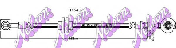 BROVEX-NELSON H7541Q Тормозной шланг
