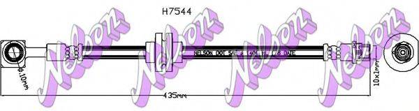 Тормозной шланг BROVEX-NELSON H7544