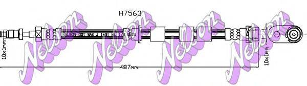 Тормозной шланг BROVEX-NELSON H7563