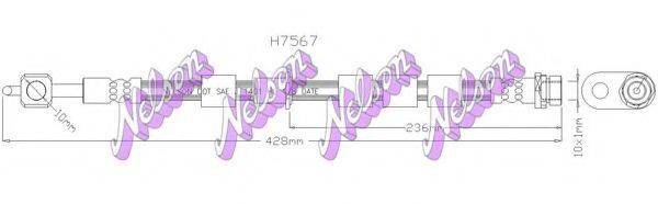 Тормозной шланг BROVEX-NELSON H7567
