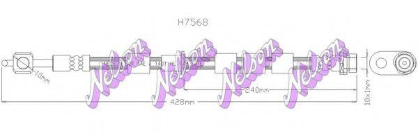 Тормозной шланг BROVEX-NELSON H7568