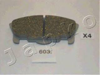 Комплект тормозных колодок, дисковый тормоз JAPKO 50603