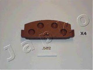 JAPKO 51502 Комплект тормозных колодок, дисковый тормоз