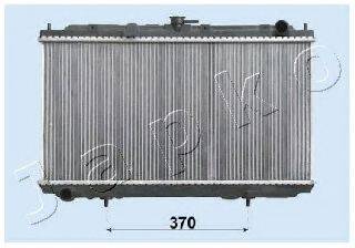 Радиатор, охлаждение двигателя JAPKO RDA213052