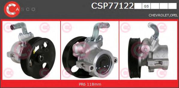 CASCO CSP77122GS Гидравлический насос, рулевое управление