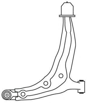 FRAP 1857 Рычаг независимой подвески колеса, подвеска колеса