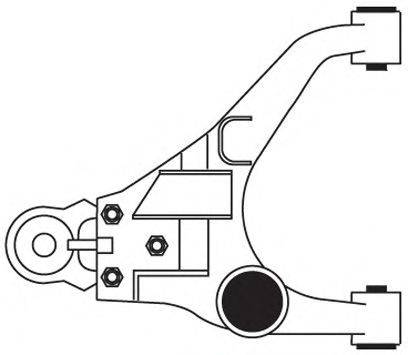 Рычаг независимой подвески колеса, подвеска колеса FRAP 3634