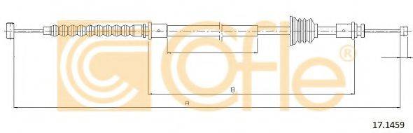 Трос, стояночная тормозная система COFLE 17.1459