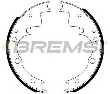 Комплект тормозных колодок BREMSI GF0165