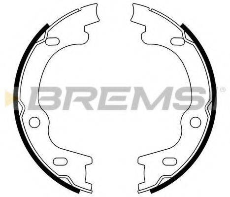 Комплект тормозных колодок BREMSI GF0785