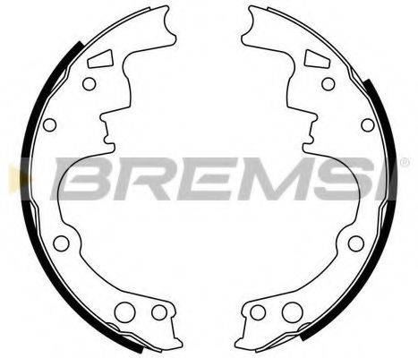 Комплект тормозных колодок BREMSI GF4514