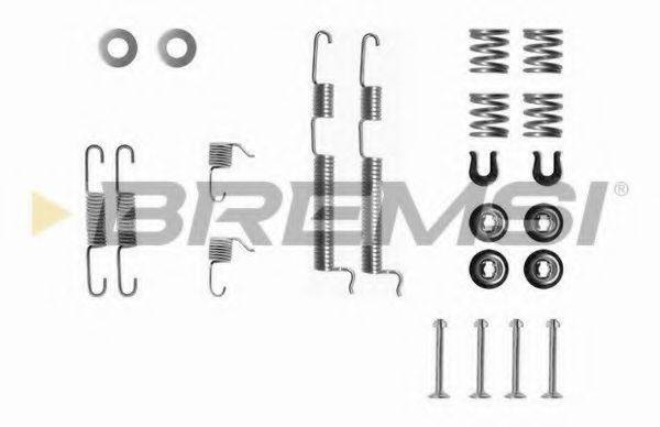BREMSI SK0765 Комплектующие, тормозная колодка