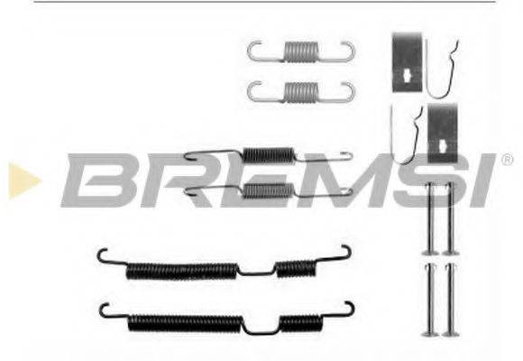 BREMSI SK0885 Комплектующие, тормозная колодка