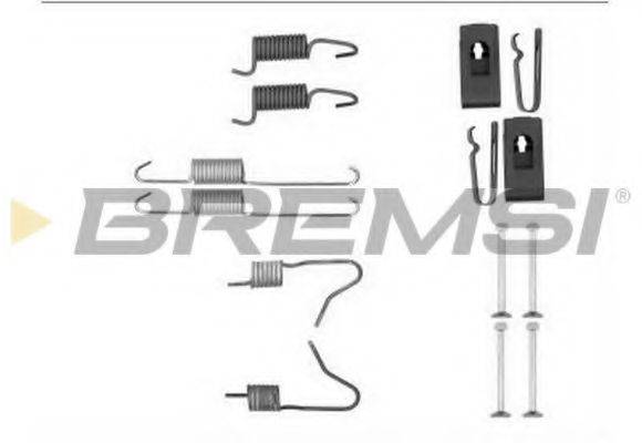 Комплектующие, тормозная колодка BREMSI SK0898