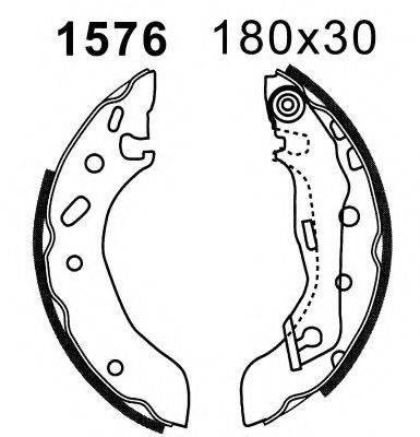 Комплект тормозных колодок BSF 07309