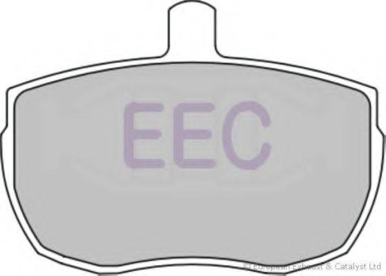 EEC BRP0061 Комплект тормозных колодок, дисковый тормоз