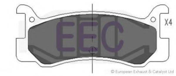 Комплект тормозных колодок, дисковый тормоз EEC BRP0579