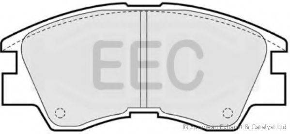 EEC BRP0602 Комплект тормозных колодок, дисковый тормоз
