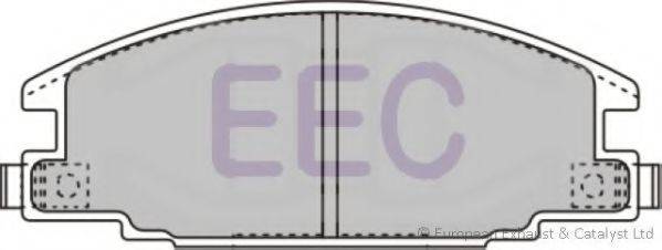 Комплект тормозных колодок, дисковый тормоз EEC BRP0615