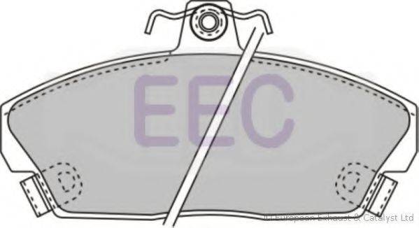 EEC BRP0689 Комплект тормозных колодок, дисковый тормоз