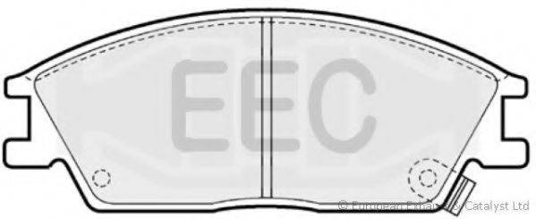 Комплект тормозных колодок, дисковый тормоз EEC BRP0705
