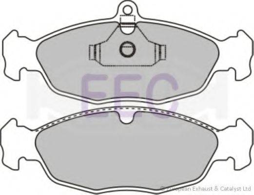 EEC BRP0730 Комплект тормозных колодок, дисковый тормоз