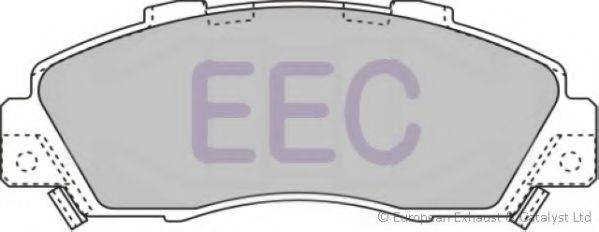 Комплект тормозных колодок, дисковый тормоз EEC BRP0737