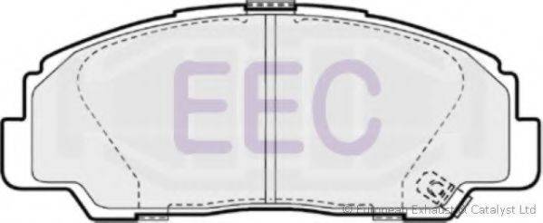 Комплект тормозных колодок, дисковый тормоз EEC BRP0873