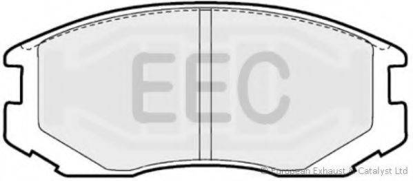 Комплект тормозных колодок, дисковый тормоз EEC BRP0913