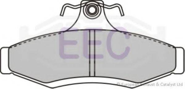 EEC BRP1008 Комплект тормозных колодок, дисковый тормоз