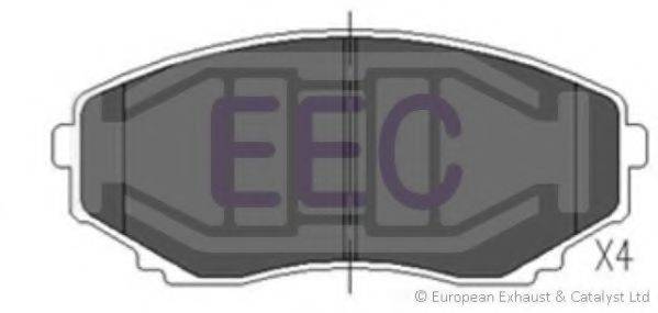 EEC BRP1026 Комплект тормозных колодок, дисковый тормоз