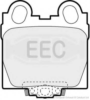 EEC BRP1126 Комплект тормозных колодок, дисковый тормоз