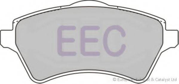 EEC BRP1208 Комплект тормозных колодок, дисковый тормоз