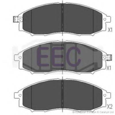 EEC BRP1429 Комплект тормозных колодок, дисковый тормоз