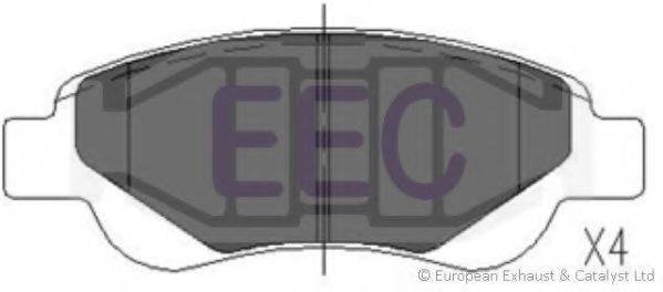 EEC BRP1460 Комплект тормозных колодок, дисковый тормоз