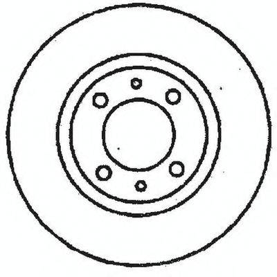 Тормозной диск BENDIX 561120BC