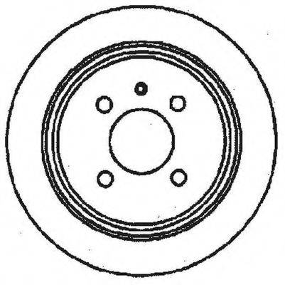 Тормозной диск BENDIX 561132BC