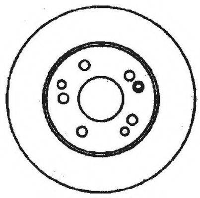 Тормозной диск BENDIX 561331BC