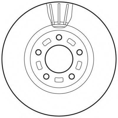Тормозной диск BENDIX 562635BC