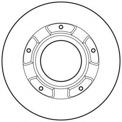 Тормозной диск BENDIX 562638BC
