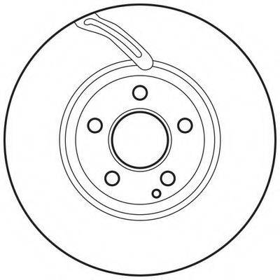 Тормозной диск BENDIX 562647BC