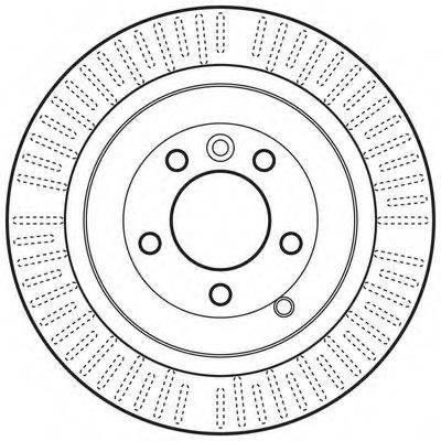 BENDIX 562657BC Тормозной диск