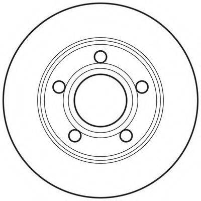 Тормозной диск BENDIX 562690BC