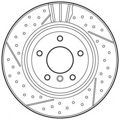 BENDIX 562749BC Тормозной диск