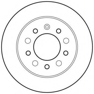 BENDIX 562816BC Тормозной диск