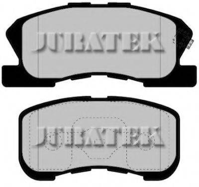 Комплект тормозных колодок, дисковый тормоз JURATEK JCP1501