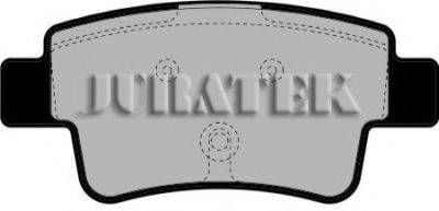Комплект тормозных колодок, дисковый тормоз JURATEK JCP1858