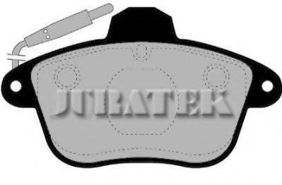 Комплект тормозных колодок, дисковый тормоз JURATEK JCP742